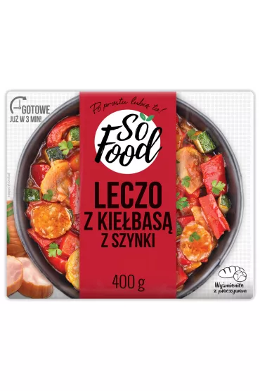So Food Leczo z kiebas z szynki 400 g