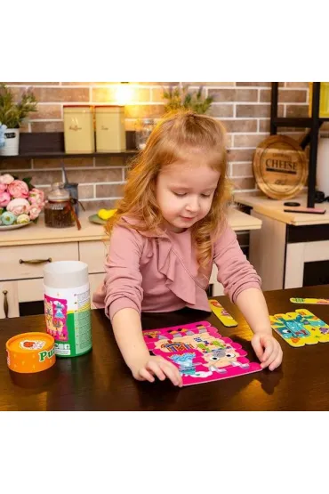 Puzzle sticks 16 el. Cute Roter Kafer