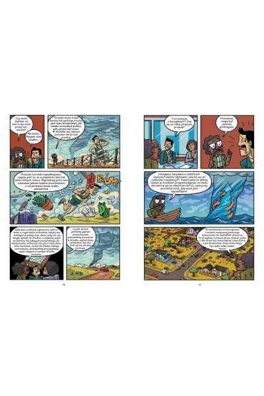 Naukomiks Zwariowana pogoda - burze, meteorologia i klimat - Jonathan Hill, M. K. Reed