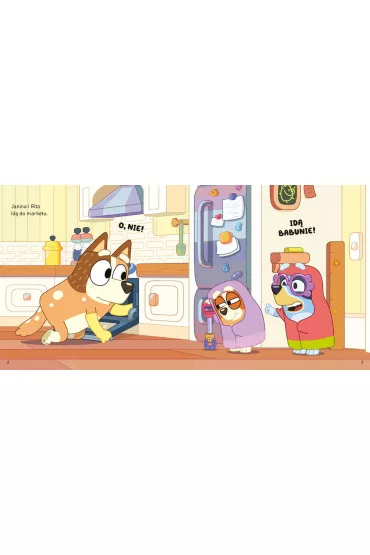 Bluey. Babunie. Moja czytanka