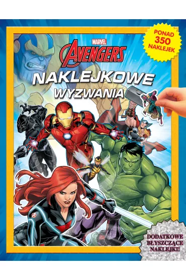Naklejkowe wyzwania. Marvel Avengers - Erika  White