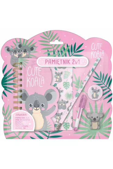 Kidea Pami�tnik z k��dk� 2w1 + przybory Koala 10