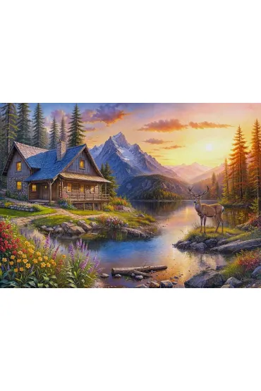 Puzzle 1000 el. Mountain Dreams CherryPazzi