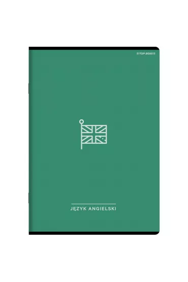 Zeszyt Top 2000 A5 Angielski kratka 60 kartek