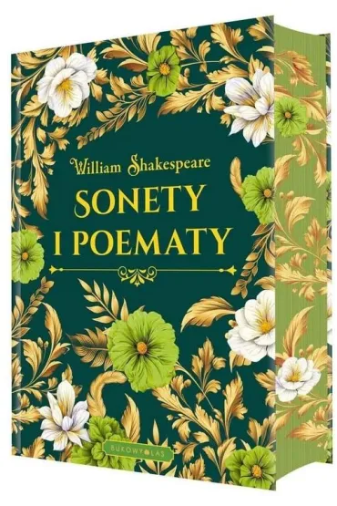 Sonety i poematy. Edycja kolekcjonerska (barwione brzegi) - William Shakespeare