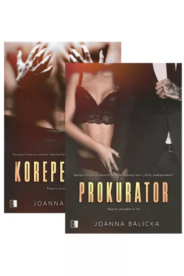 Pakiet Regu�a po��dania. Tomy 1-2: Korepetytor, Prokurator - Joanna Balicka