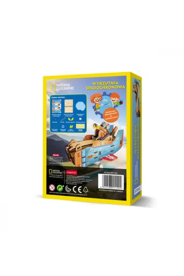 National Geographic Wyrzutnia spadochronowa Cubic Fun