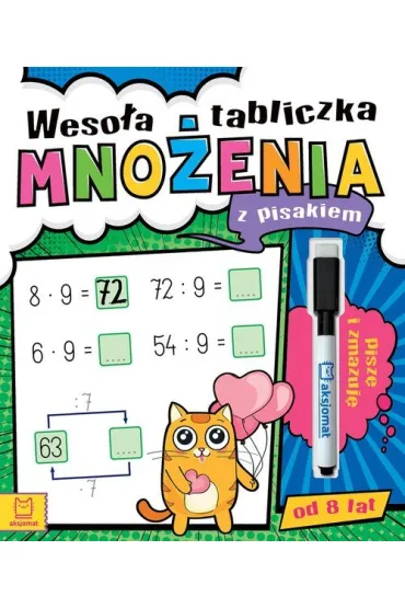 KSIAZECZKA EDUK 205X240 WESOLA TABL MNOZENIA PIS - Agnieszka Bator
