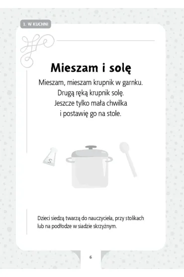Praw� tak, a lew� wspak! Zabawy rozwijaj�ce koordynacj� ruchow� r�k oraz uwag� i pami�� s�uchow� - Ma�gorzata Bara�ska