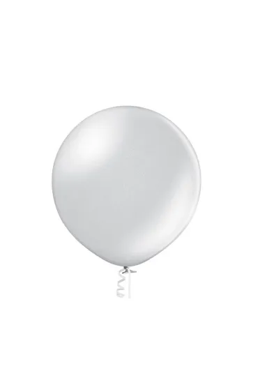 Godan Balony Beauty&Charm metalizowane srebrne 60cm