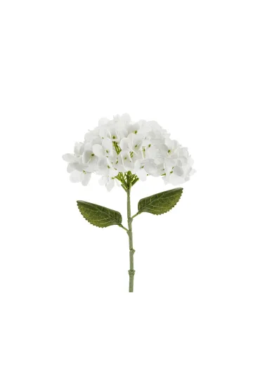 PartyDeco Sztuczny Kwiat - Hortensja bia�y 35cm
