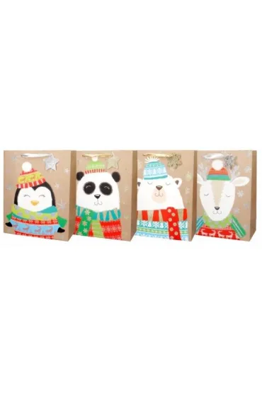 incood. Torba bo�onarodzeniowa 18x23cm Pingwin panda