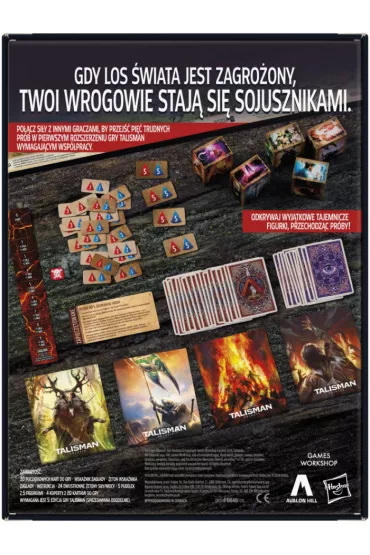 Talisman: Magia i Miecz - Sojusze. Wezwanie losu Avalon Hill - Dave Chalker, Craig Van Ness