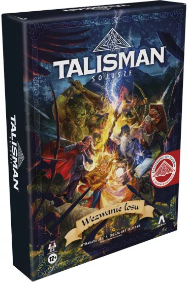 Talisman: Magia i Miecz - Sojusze. Wezwanie losu Avalon Hill - Dave Chalker, Craig Van Ness