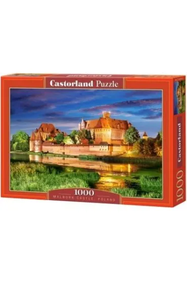 Puzzle 1000 el. Zamek w Malborku Polska Castorland