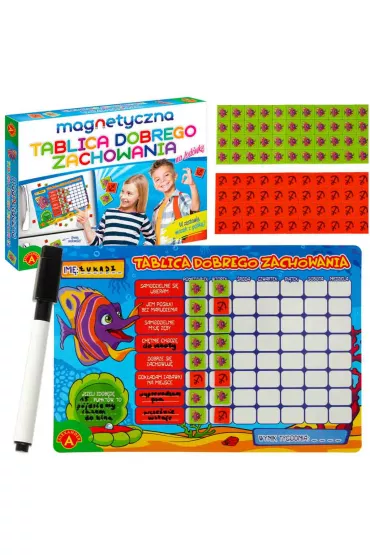 Magnetyczna tablica dobrego zachowania
