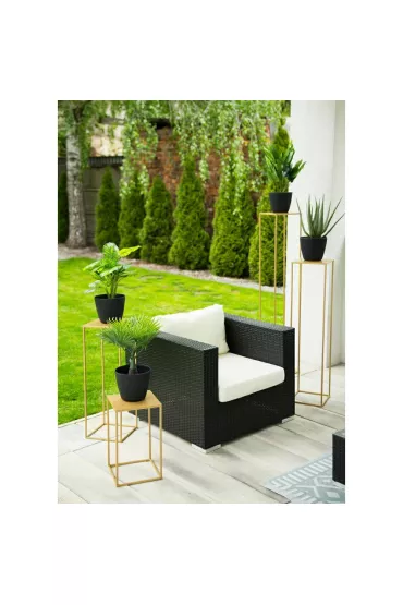 ProGarden Sztuczny Aloes w donicy 45 cm Zielony