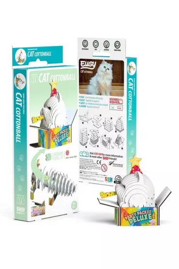 Kotek Perski Cottonball Eugy. Eko Uk�adanka 3D