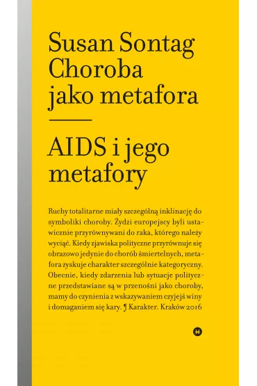 Choroba jako metafora - Susan Sontag