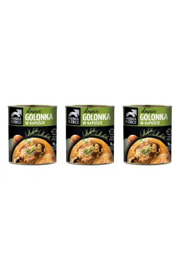 Mska Rzecz Danie gotowe Golonka w kapucie zestaw 3 x 830 g