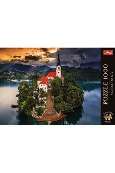 Puzzle 1000 el. Premium Plus Quality Photo Odyssey: Jezioro Bled, S�owenia Trefl