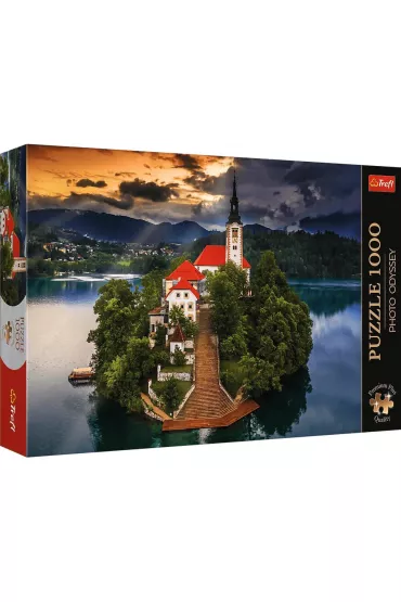 Puzzle 1000 el. Premium Plus Quality Photo Odyssey: Jezioro Bled, S�owenia Trefl
