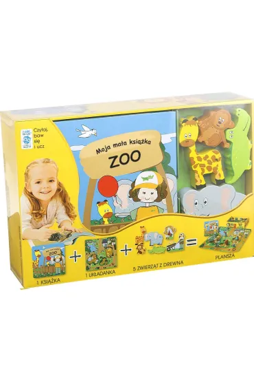 Zestaw aktywizuj�cy Moja ma�a ksi��ka  ZOO. Czytaj, baw si� i ucz