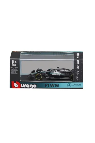 F1 Mercedes-AMG W16 2025 #63 George Russell 1:64 Bburago