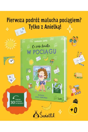 Co zrobi Anielka w poci�gu - Barbara Supe�