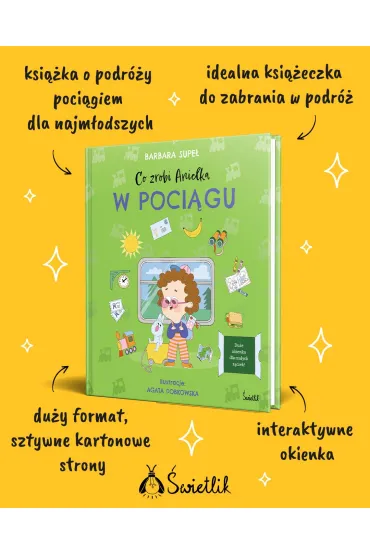 Co zrobi Anielka w poci�gu - Barbara Supe�