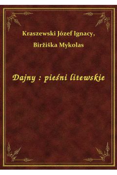 eBook Dajny : pieni litewskie epub