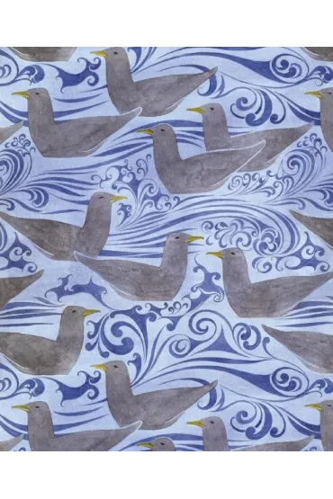 Museums & Galleries Karnet z kopert� Seagulls 17 x 24 cm