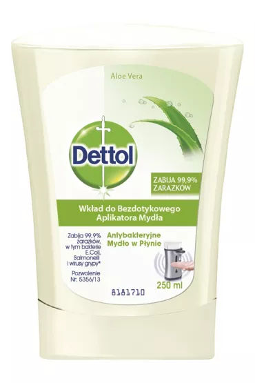 Dettol myd�o w p�ynie bezdotykowe Aloe Vera uzupe�nienie 250 ml