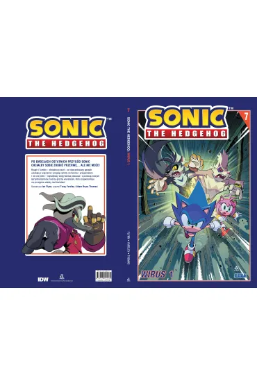 Sonic the Hedgehog 7. Wirus 1 - Adam Bryce Thomas, Ian Flynn, Tracy Yardley