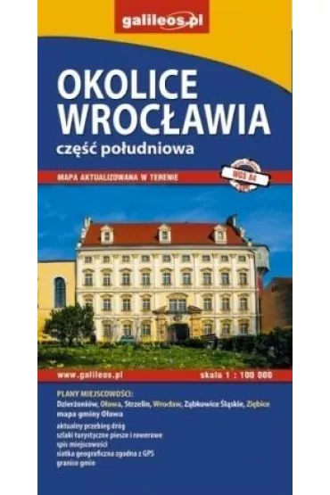 Okolice Wroclawia. Cz�� po�udniowa 1:100 000