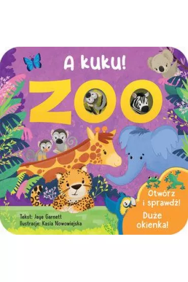 A kuku! ZOO Ksi��eczka z okienkami - Jaye Garnett
