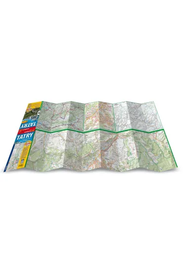 Tatry laminowana mapa turystyczna 1:27 000