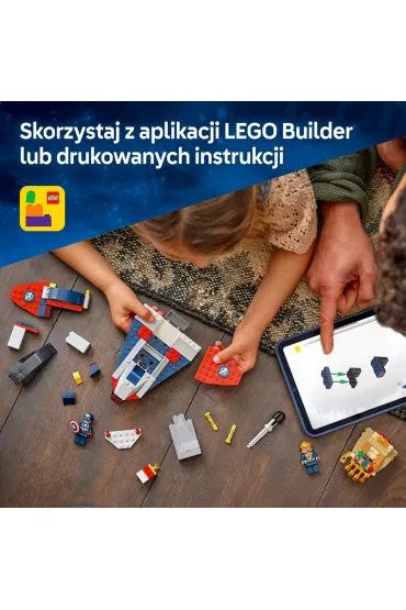LEGO Marvel Kapitan Ameryka kontra Thanos 76319