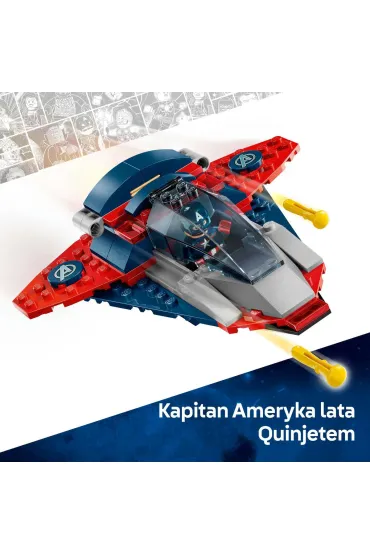 LEGO Marvel Kapitan Ameryka kontra Thanos 76319