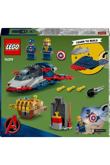 LEGO Marvel Kapitan Ameryka kontra Thanos 76319