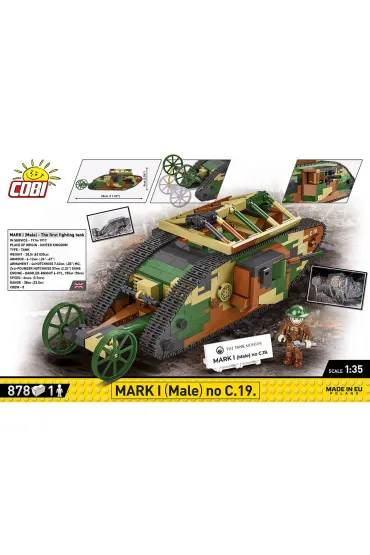 HC Mark I Male no C.19. The Tank Museum