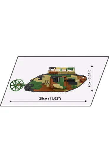 HC Mark I Male no C.19. The Tank Museum