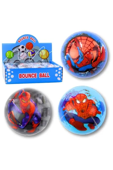 Pi�ka piankowa 6,5cm Spiderman MIX LeanToys