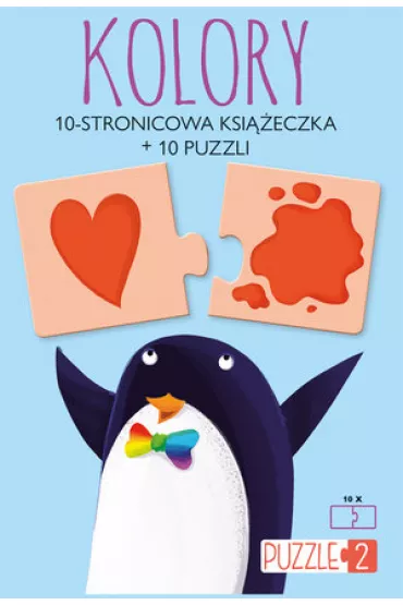 Kolory (ksi��eczka + 10 puzzli)