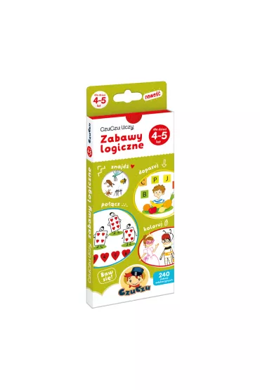 CzuCzu uczy. Zabawy logiczne dla dzieci 4-5 lat