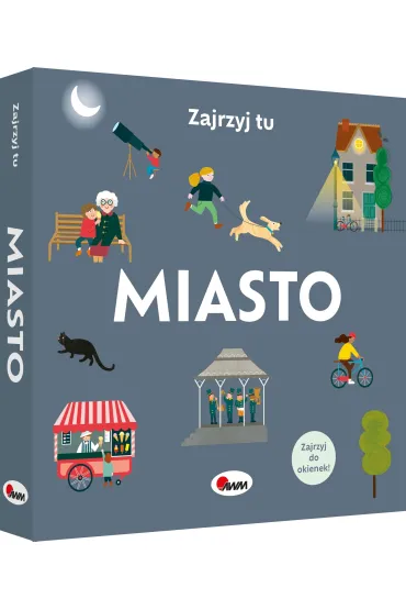 KSIAZECZKA EDUK 190X190 OPR TW MIASTO AWM