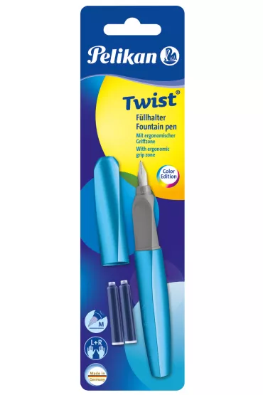 Pelikan Pi�ro wieczne Twist M Fros Blue + 2 naboje