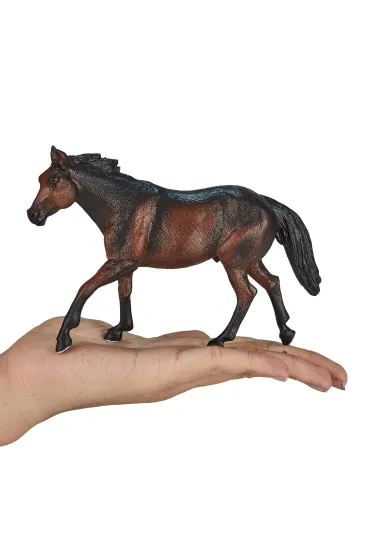 Figurka Ko� Quarter Horse gniady przydymiony
