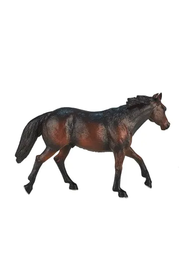 Figurka Ko� Quarter Horse gniady przydymiony