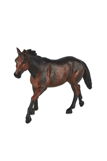 Figurka Ko� Quarter Horse gniady przydymiony